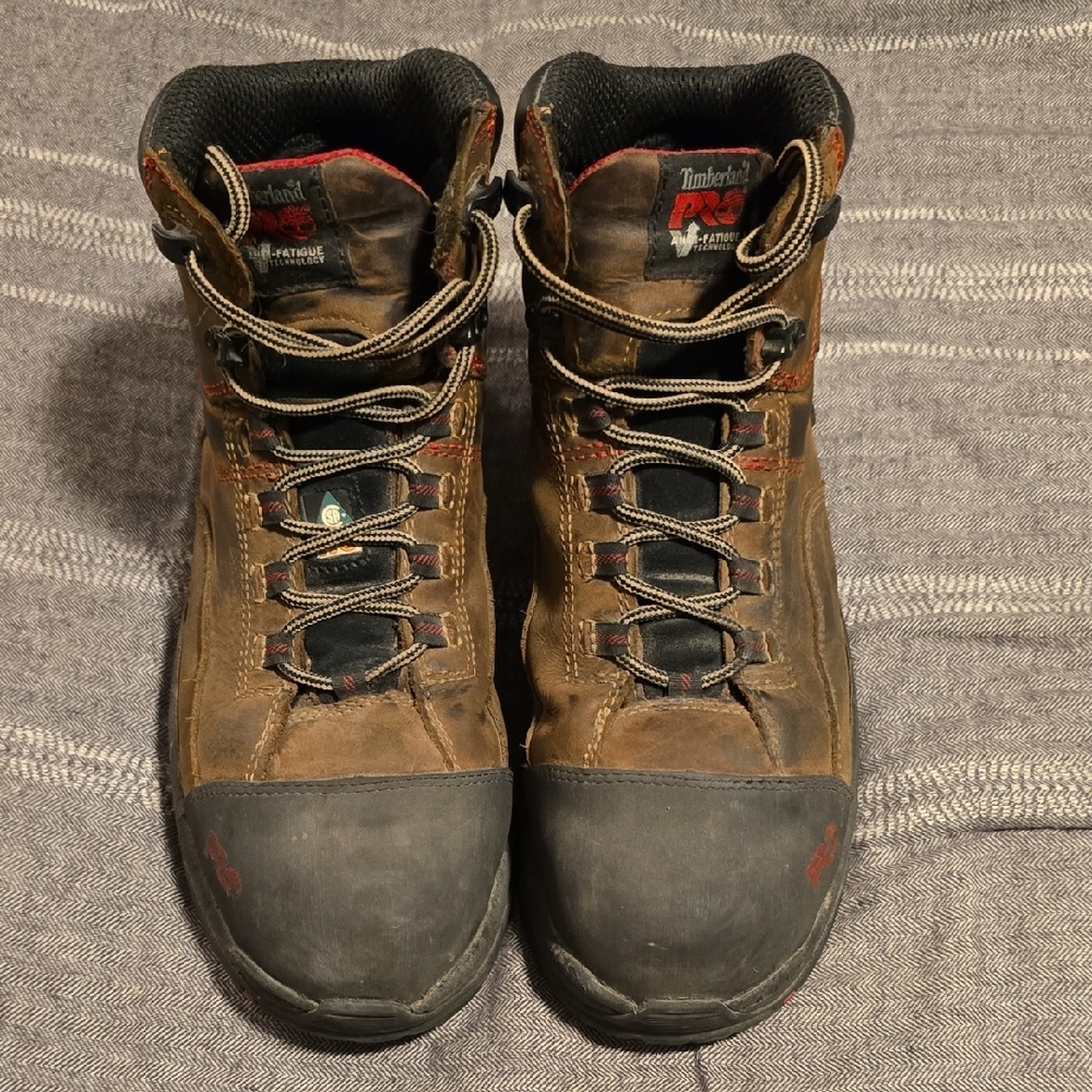 Timberland Pro Men's Bosshog Waterproof Work Boots - Composite Toe - Picture 3 of 12